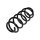 Suspension Spring Front Axle Coil Spring TRISCAN for AUDI A4 and others