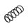 Suspension Spring Front Axle Coil Spring TRISCAN for VW BORA and others