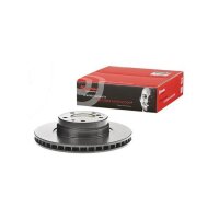 2 brake discs ventilated Ø 316 mm 28 mm coated BREMBO for BMW 7 Series