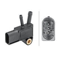 Sensor exhaust pressure screwed 3-pin HELLA for CHRYSLER Grand Voyager V