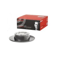 2 brake discs full Ø 255 mm 10 mm coated BREMBO for AUDI A6 and others