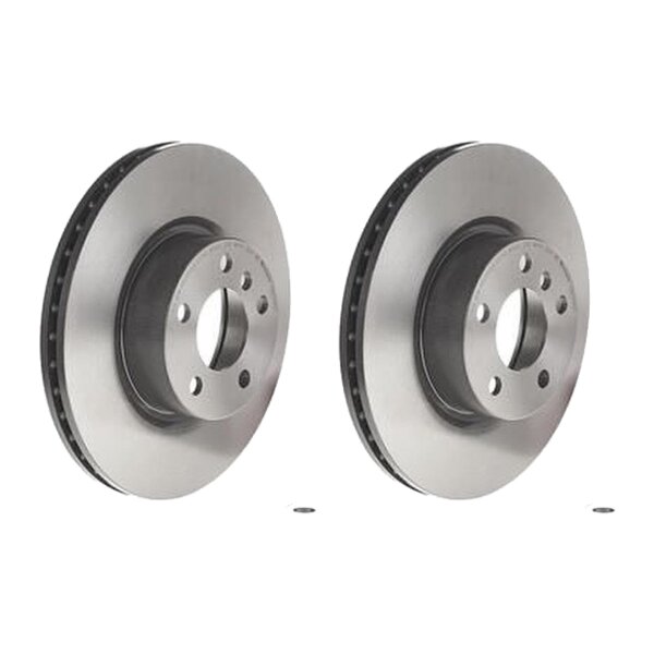 2 brake discs ventilated Ø 328 mm 28 mm coated BREMBO for BMW X3 and others