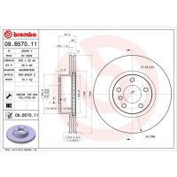 Bremsscheibe vorne 328mm BREMBO für BMW X3