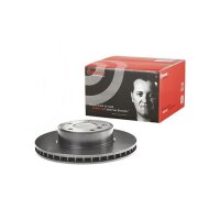 2 brake discs ventilated Ø 324 mm 30 mm coated BREMBO for BMW 5 series