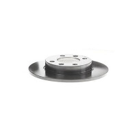 2 brake discs full Ø 247 mm 9 mm coated BREMBO for CITROËN C4 and others