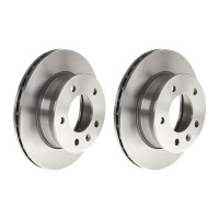 2 brake discs ventilated Ø 276 mm 22 mm BREMBO for...