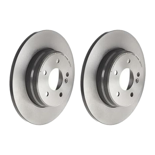 2 brake discs full Ø 290 mm 12 mm BREMBO for MERCEDES-BENZ E-CLASS and others