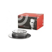 2 brake discs full Ø 258 mm 8 mm BREMBO for MERCEDES-BENZ A-CLASS and others