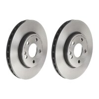 2 brake discs ventilated Ø 288 mm 25 mm BREMBO for...