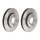 2 brake discs ventilated Ø 288 mm 25 mm BREMBO for MB B-CLASS and others