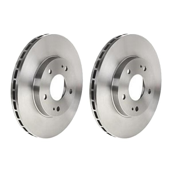 2 brake discs ventilated Ø 276 mm 24 mm BREMBO for e.g. MITSUBISHI SPACE