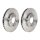 2 brake discs ventilated Ø 276 mm 24 mm BREMBO for e.g. MITSUBISHI SPACE