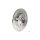Bremsscheibe hinten 249mm BREMBO für CITROEN C4 I