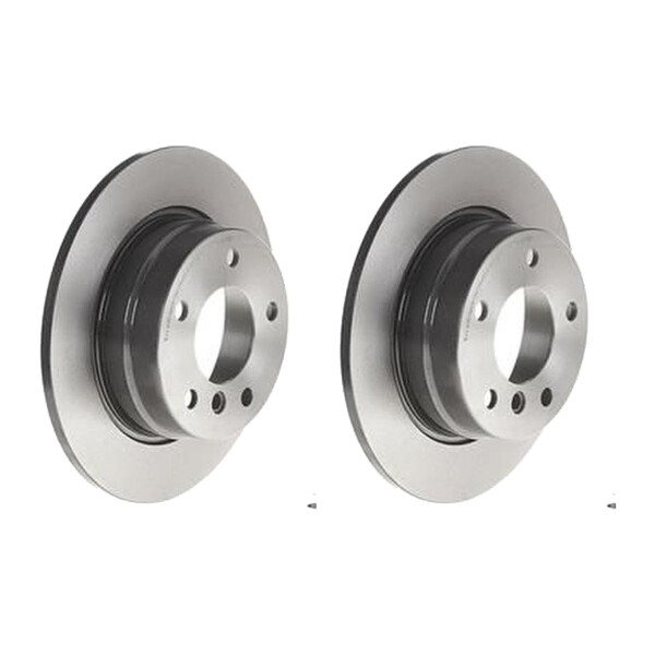 2 Bremsscheiben voll Ø 280 mm 10 mm beschichtet BREMBO für BMW 1er