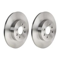 2 brake discs full Ø 280 mm 12 mm BREMBO for...