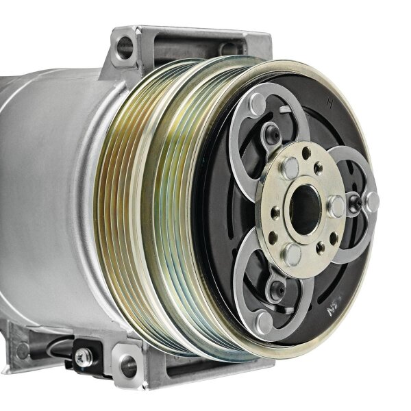 Kompressor Klimaanlage Doppelriemenscheibe 125mm VALEO für FORD FOCUS II