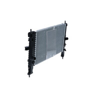 Kühler Motorkühlung Kühlrippen gelötet 600 - 358 mm Alu NRF für OPEL MERIVA