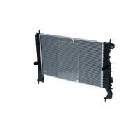 Kühler Motorkühlung Kühlrippen gelötet 600 - 358 mm Alu NRF für OPEL MERIVA