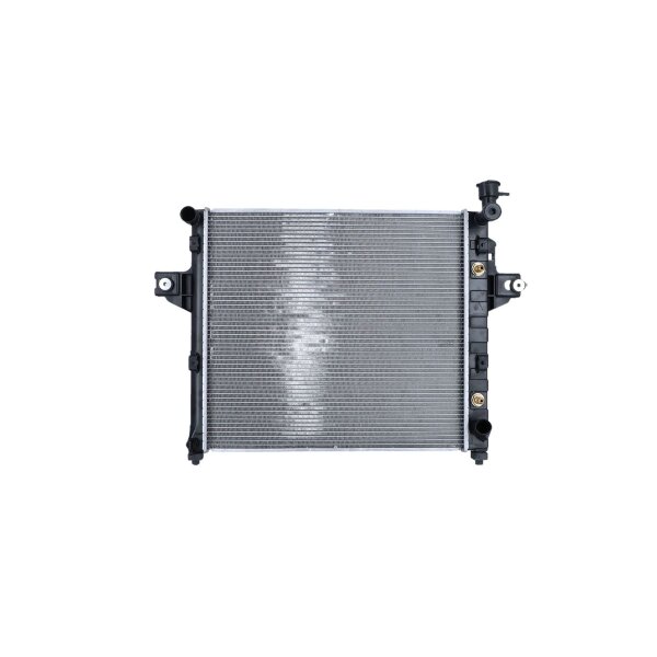 Radiator engine cooling cooling fins brazed 598 - 554 mm alu NRF for JEEP GRAND