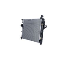 Radiator engine cooling cooling fins brazed 598 - 554 mm...