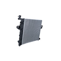 Radiator engine cooling cooling fins brazed 598 - 554 mm alu NRF for JEEP GRAND