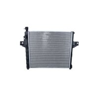 Radiator engine cooling cooling fins brazed 598 - 554 mm alu NRF for JEEP GRAND