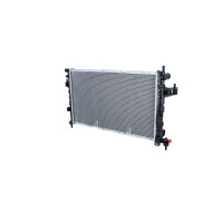 Kühler Motorkühlung Kühlrippen gelötet 600 - 366 mm Alu NRF für u.a. OPEL COMBO