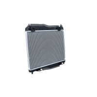 Kühler Motorkühlung Kühlrippen gelötet 548 - 350 mm Alu NRF für u.a. FORD FIESTA