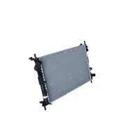 Kühler Motor Kühlrippen gelötet 702 - 386 mm Alu NRF für u.a. FORD TRANSIT