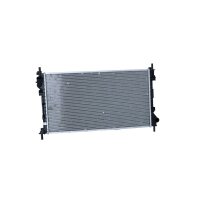 Kühler Motor Kühlrippen gelötet 702 - 386 mm Alu NRF für u.a. FORD TRANSIT