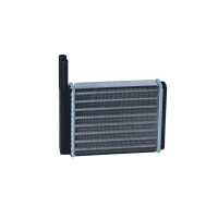 Wärmetauscher Innenraumheizung Kühlrippen 182 mm - 157 mm NRF für FORD FIESTA