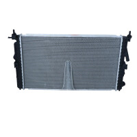 Radiator engine cooling 607 - 365 mm alu NRF for e.g. OPEL VECTRA