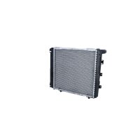 Radiator Engine cooling fins soldered 410 - 366 mm alu NRF for e.g. MB 190