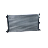 Radiator Engine cooling fins 635 - 378 mm aluminium NRF for e.g. VW SHARAN