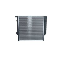 Radiator engine cooling 440 - 438 mm alu NRF for e.g. BMW 3