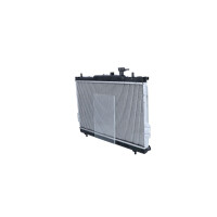 Kühler Motorkühlung Kühlrippen gelötet 608 - 360 mm Alu NRF für HYUNDAI MATRIX