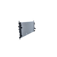 Kühler Motorkühlung Kühlrippen gelötet 672 - 376 mm Alu NRF für u.a. FORD FOCUS