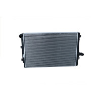 Kühler Motorkühlung Kühlrippen gelötet 647 - 440 mm Alu NRF für u.a. AUDI A3