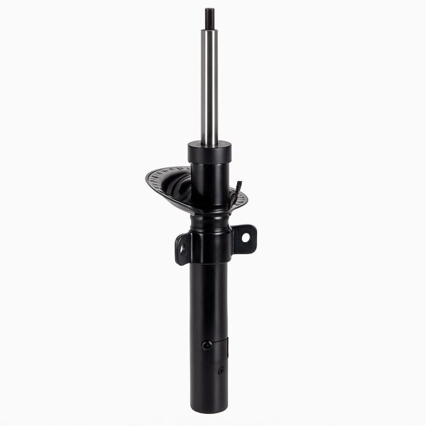 Shock absorber front axle gas with tension stop spring KYB for e.g. FORD MONDEO