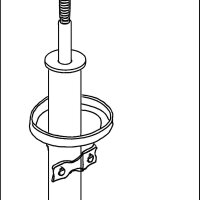 Shock Absorber KYB for FORD Fiesta III