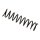 Suspension Spring Rear Axle BILSTEIN for RENAULT Twingo I