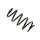 Suspension Spring Front Axle BILSTEIN for e.g. AUDI A3 Sportback