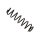Suspension Spring Rear Axle BILSTEIN for e.g. SEAT Ibiza IV