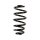 Suspension spring for car rear axle BILSTEIN B3 for e.g. AUDI A4 B7