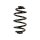 Suspension spring rear axle BILSTEIN B3 for e.g. VW PASSAT B5