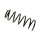 Suspension Spring Front Axle BILSTEIN for e.g. VW Scirocco