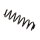 Suspension Spring Rear Axle BILSTEIN for e.g. SKODA Roomster