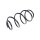Suspension Spring Front Axle Coil Spring TRISCAN for HYUNDAI ix35 and others