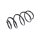 Suspension Spring Front Axle Coil Spring TRISCAN for HYUNDAI ix35 and others