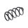 Suspension Spring Front Axle Coil Spring TRISCAN for VW PASSAT and others